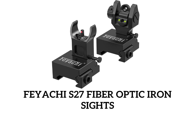Feyachi S27 Fiber Optic Iron Sights