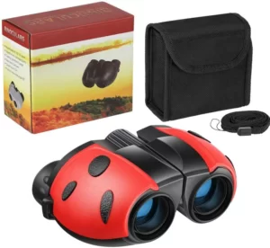 QTECLOR Compact Mini Best Binoculars for 10 Year Old