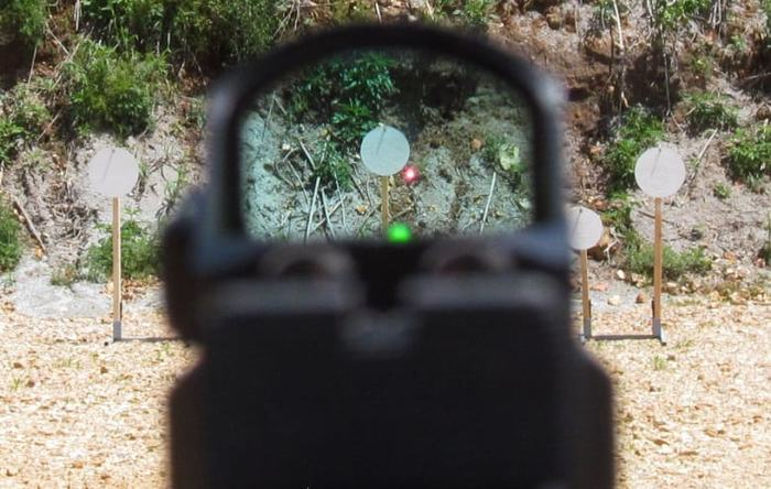 Sighting in a Red Dot Scope Learn on Paper