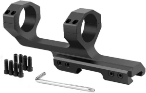 MOUNKING 30mm Dual Rings Cantilever Scope Mount for AR15 Flat Top