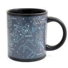 Heat Changing Mug with Constellation Art