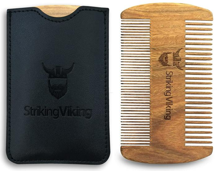 Sandalwood Beard Comb and Case