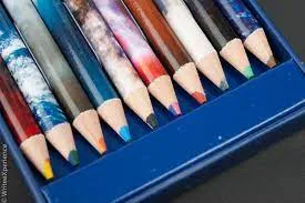 22) Swirl Pencils-NASA Space Design