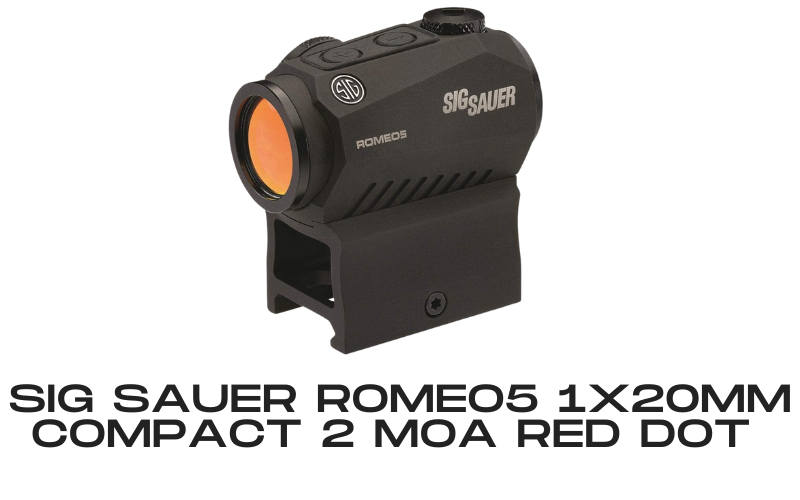 Sig Sauer Romeo5 1x20mm Compact 2 Moa Red Dot