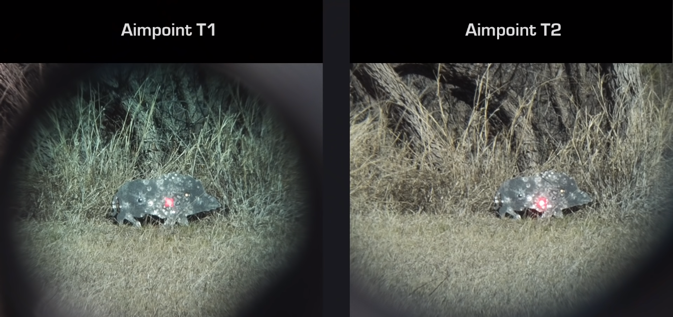 Aimpoint T1 VS T2