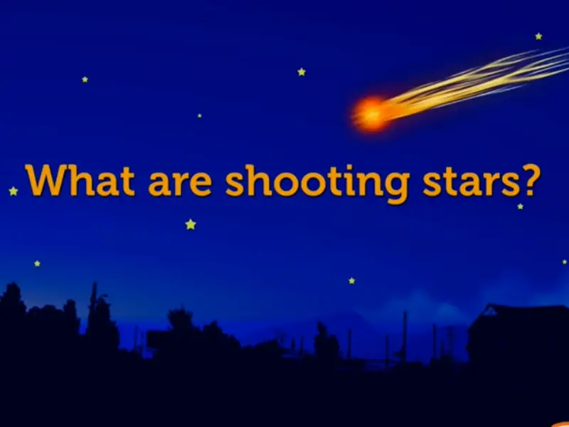 What is A Shooting Star Actually Called