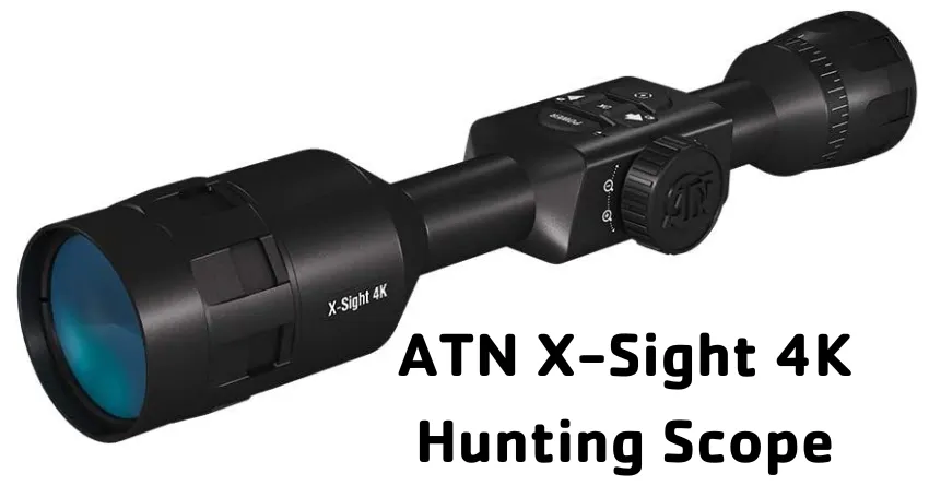 ATN X-Sight 4K Pro Smart DayNight Hunting Scope