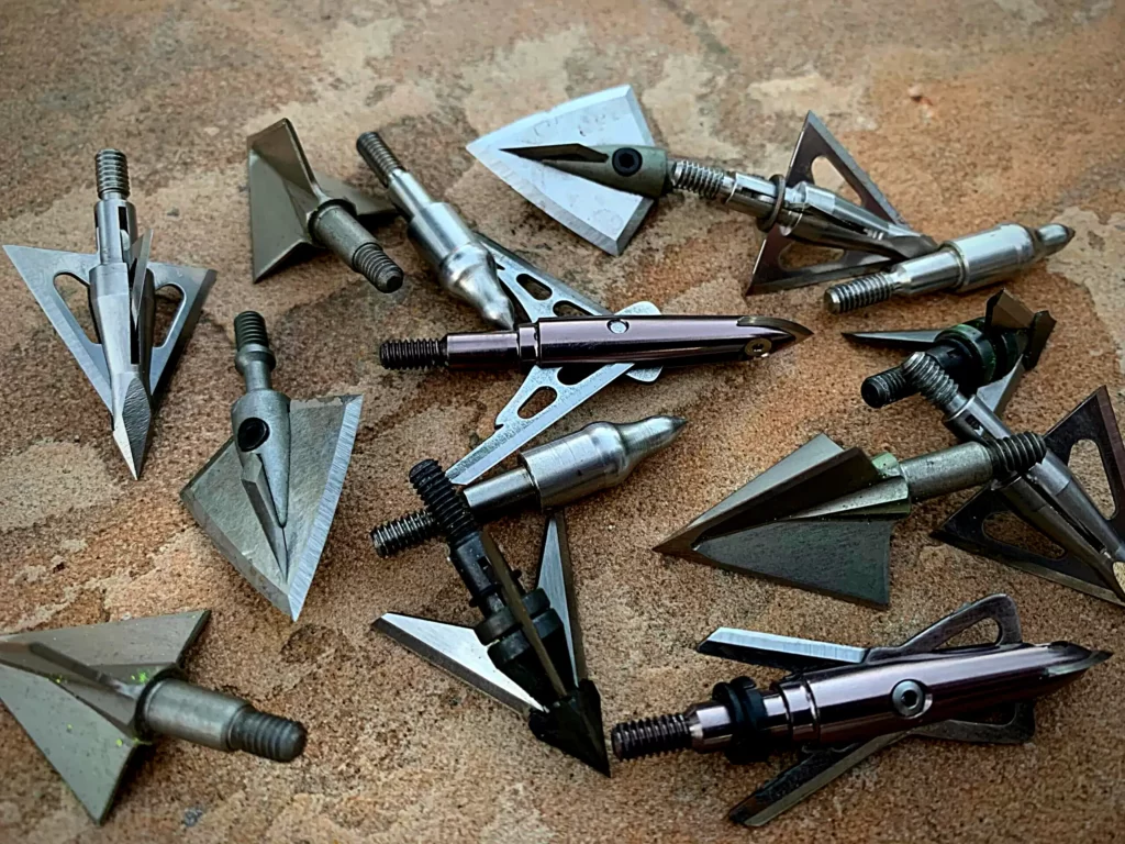 Broadheads Arrowheads and Their Types