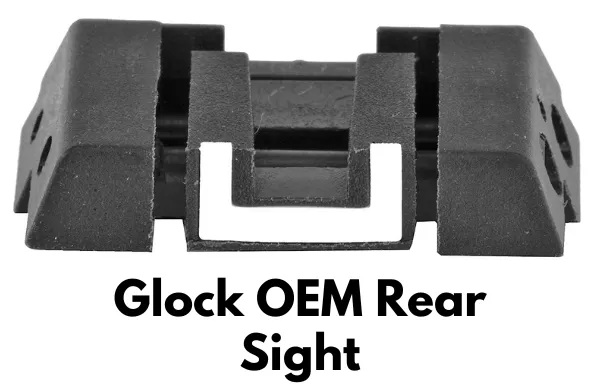 Glock Perfection OEM Adjustable Rear Sight