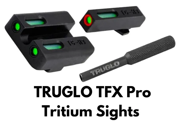 TRUGLO TFX Pro Tritium Sights